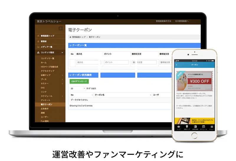 運営改善やファンマーケティングに