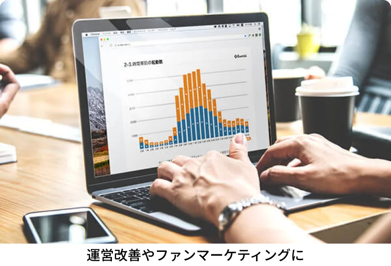 運営改善やファンマーケティングに